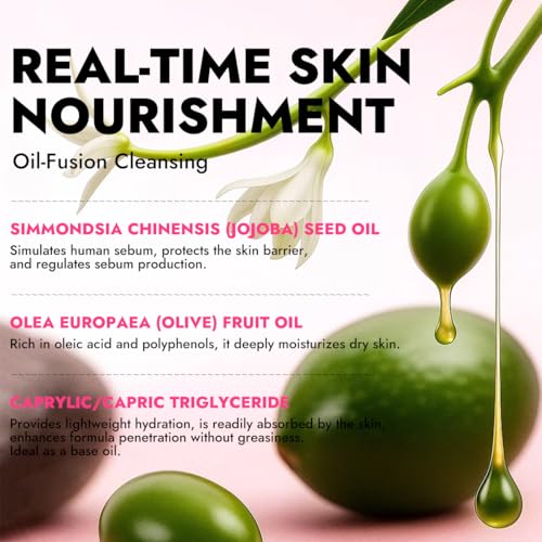 Cleansing Oil Capsules 2ml - 5 Portable Bottles for Travel