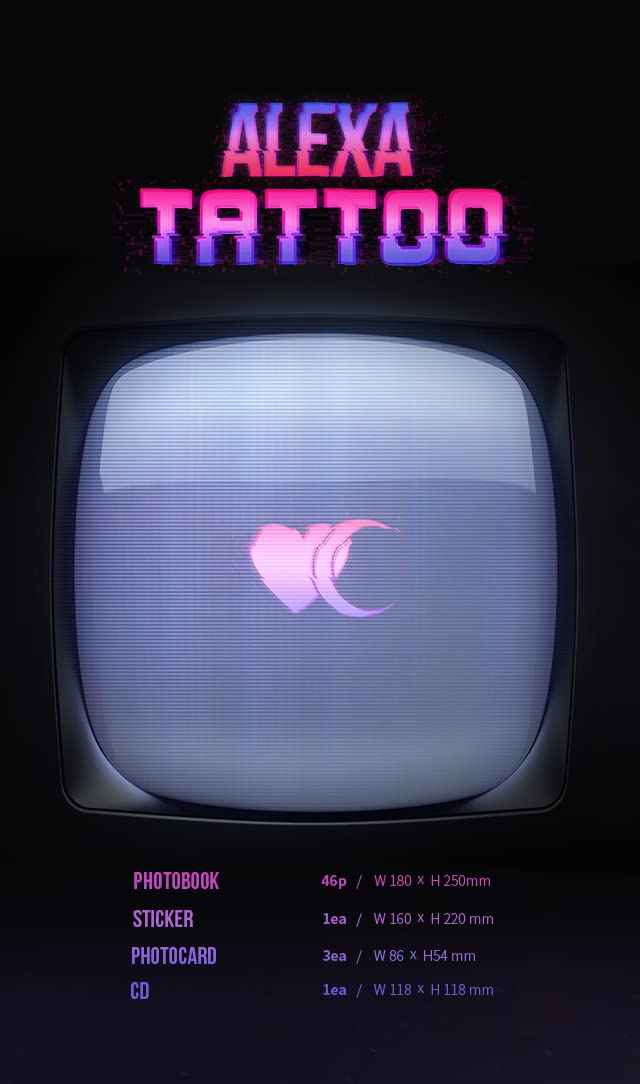 KAKAO M ALEXA - TATTOO Album