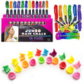 Hair Chalk for Kids 12 Colors Washable Temporary Hair Dye