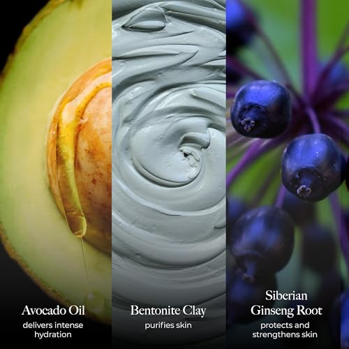 Borghese Advanced Fango Active Mud Mask for Face and Body - Exfoliating to Purifying Face Mask with Bentonite Clay & Hyaluronic Acid For Normal, Combination & Oily Skin
