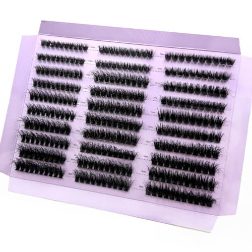 AMSDCN 14/16 Pairs Fluffy mix Lashes 10-25mm 3D Mink Lashes Long Thick Natural False Eyelashes Wholesale Lashes (SD-01)