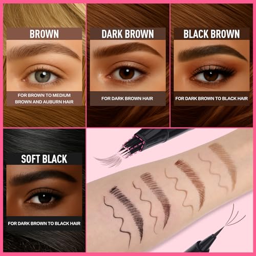 SUSIKEKI Dual Ended Microblading Eyebrow Pen - 2 in 1