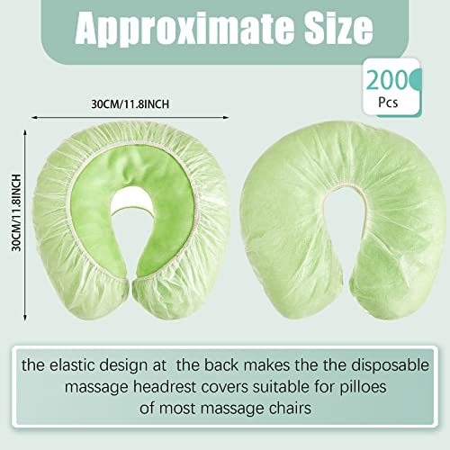 Disposable Face Cradle Covers for Massage Tables - 200 Pack