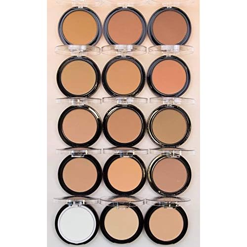 L.A COLORS Mineral Pressed Powder (Light Ivory) (Pack of 3)