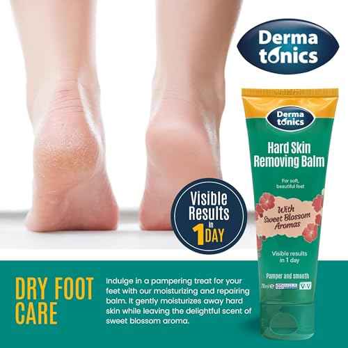 Dermatonics 10% Urea Callus Removing Cream ? Removes Hard Skin, Moisturizes and Rehydrates Racked, Rough, Dead and Dry Skin ? for Feet, Elbows, and Hands, 2.37 fl oz. Tube, 3 Pack