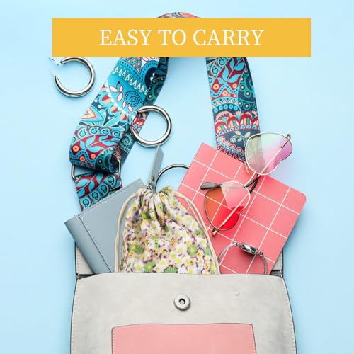Mini Corduroy Drawstring Bag10PCS, Flower Makeup Bag Portable Small Pocket Cosmetic Bag For Women Travel Storage Cosmetics Headphones Jewelry(Random Style)