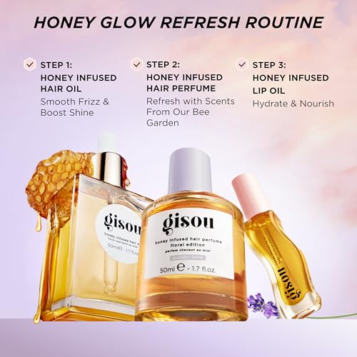 Gisou Honey Infused Hair Perfume Mini 0.5oz - Lavender Berry