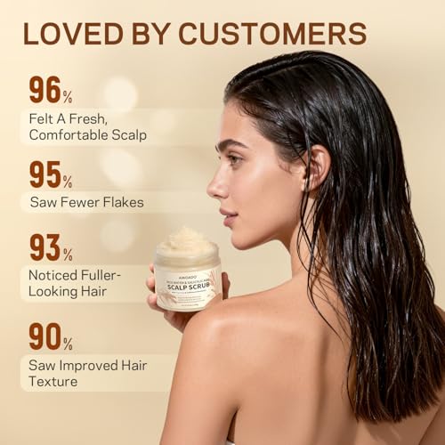 Rice Water Scalp Scrub with Salicylic Acid & Tea Tree Oil