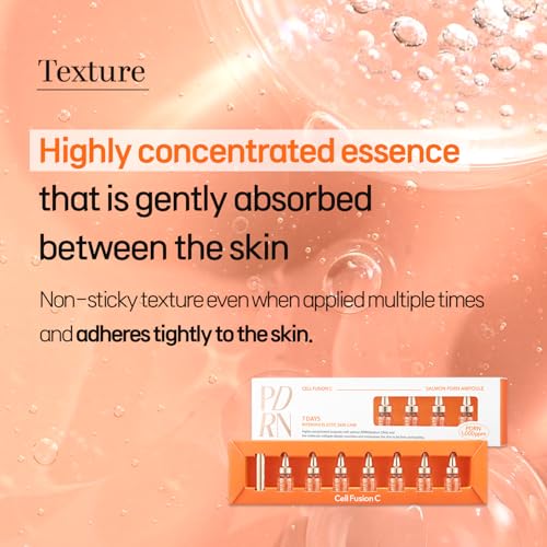 Cell Fusion C Salmon PDRN Ampoule 7 days (100% Authentic) Moisture Skincare Gift Set- Korean Skincare Luxury Premium High-end Hydrating Anti Aging Serum