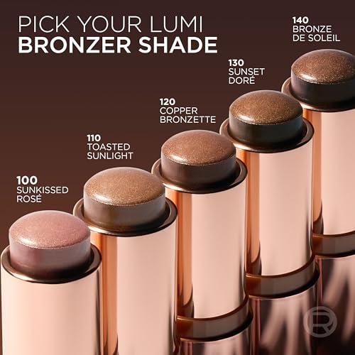 L'Oreal Paris Lumi Bronze Le Stick Soleil Bronzer Stick, 100 Sunkissed Rosé