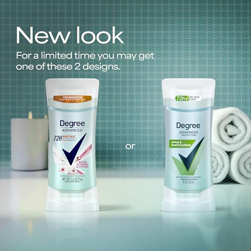Degree Advanced Protection Deodorant 2.6 oz White Flowers & Lychee - Pack of 1