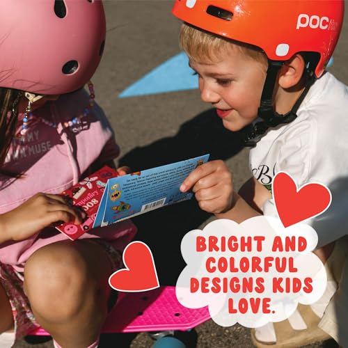 Kids Temporary Tattoos - 50 Designs, Hypoallergenic, Made in Europe