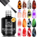 Beetles Blooming Gel 15ml Clear UV Nail Art Polish - Tortoise Effect, A-Clear-1