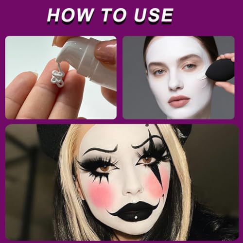 White Liquid Foundation – Full Coverage, Demi-Matte Finish