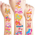 96 PCS Roller Skate Temporary Tattoos for Kids Party Favors