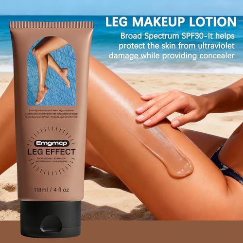 Waterproof Leg Makeup with SPF 30 - Medium Coverage Body Concealer