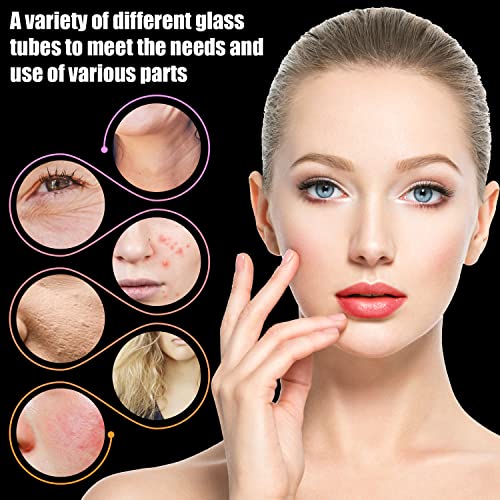 High Frequency Facial Wand with 6 Tubes - UUPAS Portable Machine