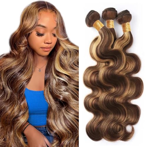 P427 Brazilian Body Wave Human Hair Bundles 30-34 inch