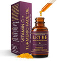 LETHE Vegan Botanical Face Serum ? Vitamin C & 50 Natural Extracts & Essential Oils ? Improves Skin Tone, Firmness & Smoothness ? Natural Skincare for Dark Spots & Uneven Skin Tone ? 1oz