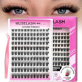 Self-Adhesive Eyelash Clusters Kit with Tweezers - MUSELASH