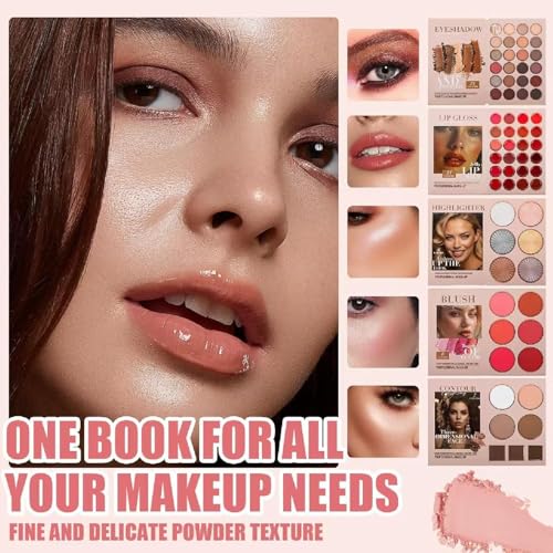 5 Layer Makeup Book Palette - 68 Shades Eyeshadow Blush