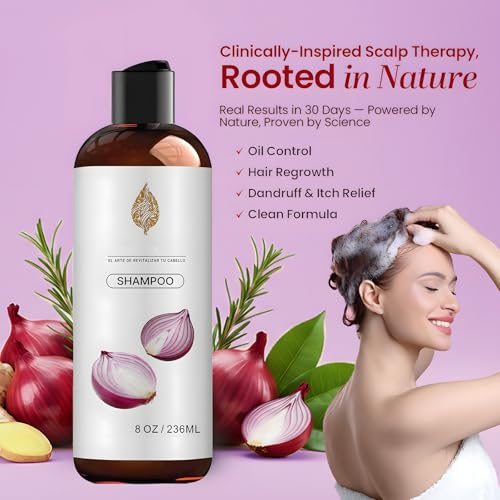 Onion Shampoo & Conditioner Set with Biotin & Rosemary - 8oz