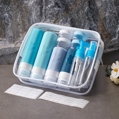 INSFIT 23-Pack TSA Approved Travel Toiletry Bottles Set