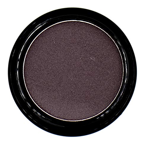 Pure Ziva Smokey Plum Dark Purple Violet Brown Matte Opaque Pressed Powder Single Eyeshadow; Talc, Paraben & Cruelty Free