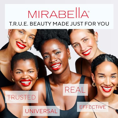 Mirabella Sealed with a Kiss Full Coverage Moisturizing Lipstick, Richly Pigmented, Ultra Creamy, Hydrating & Mineral-Based Lip Color with Antioxidant Vitamin E in Matte & Shine Shades, Sugar & Spice