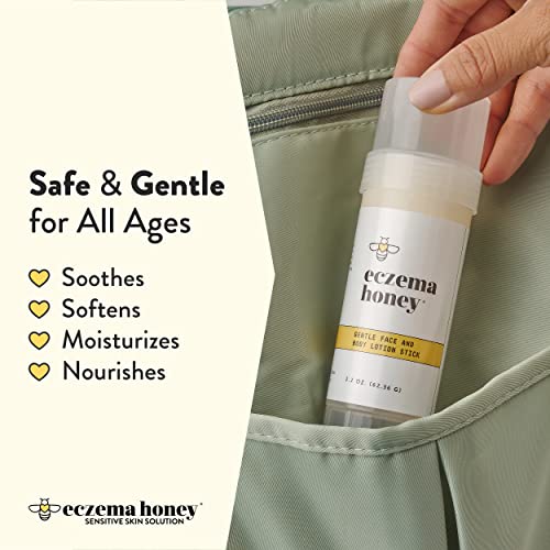 ECZEMA HONEY Premium Witch Hazel & Gentle Face and Body Lotion Stick - Natural Dry Skin Repair - For Senstive Skin