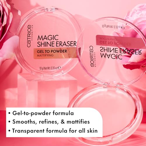 Catrice Magic Shine Eraser Gel-To-Powder Mattifying Compact