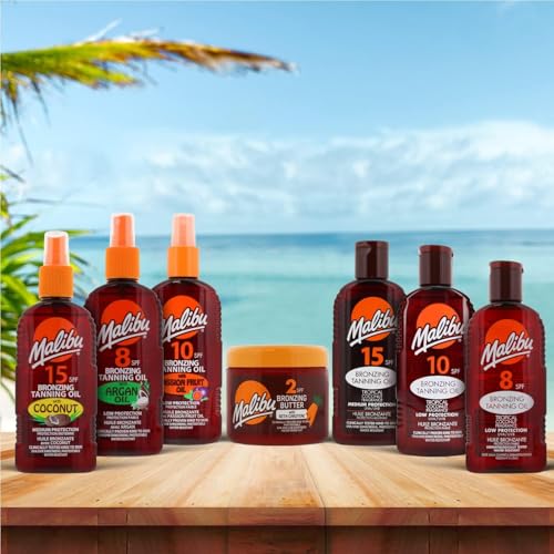 Malibu Sun Fast Tanning Oil with Beta Carotene