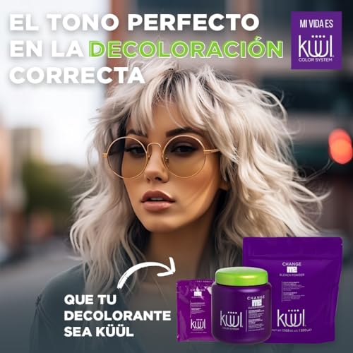 küül Color System Bleach Powder 500g - Blue Toner