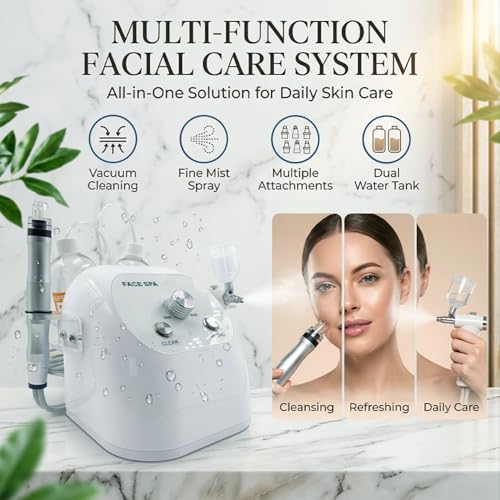 Hydro Facial Machine with Oxygen Spray & Vacuum