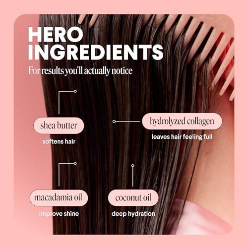 MONDAY Haircare VOLUME Shampoo with Hydrolyzed Collagen & Macadamia Oil for Thin, Fine & Flat Hair 798 mL