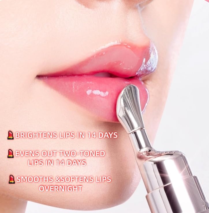 Hydrating Lip Serum with Metal Applicator, High-Shine Gloss