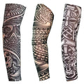 Temporary Tattoo Sleeves - 3 Pack Tribal Hawaiian Pirate Design