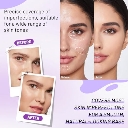 DOUNIU Dark Soft Matte Cream Concealer Palette 8 Shades Waterproof Full Coverage