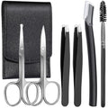 Fandamei 6-Piece Eyebrow Grooming Kit with Scissors, Tweezers & Razor