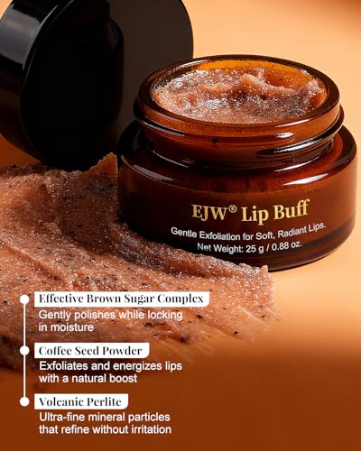 Brown Sugar Coffee Lip Scrub Exfoliator | Coconut Oil