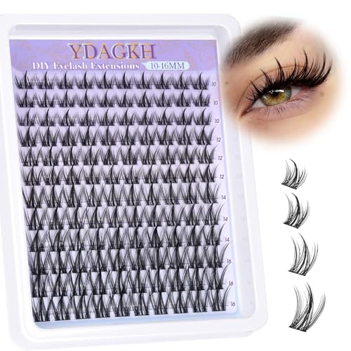Manga Eyelash Clusters - 10-16mm Spiky Anime Lash Extensions