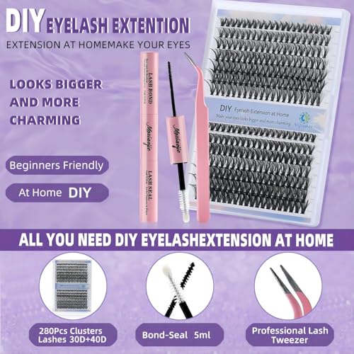 Black Lash and Brow Color Kit, Instant Coloring for Eyelash&Eyebrows, Natural and Long-lasting Lash&Brow Kit with Professional Results, for Salon and DIY Home Use
