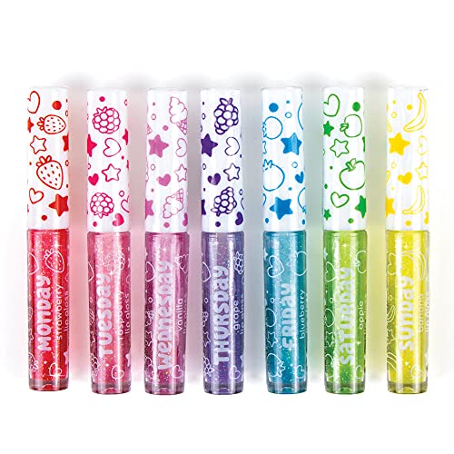 Make It Real 7-Piece Flavored Lip Gloss Set for Girls