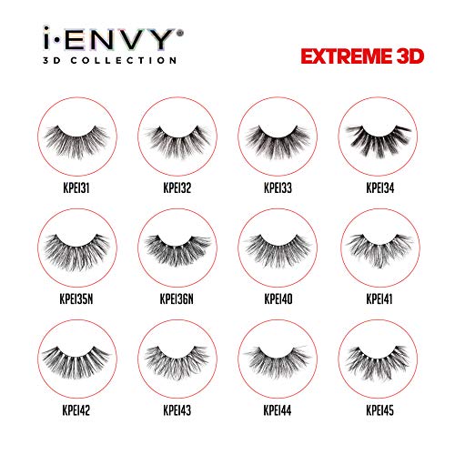 i•ENVY 3D Glam Collection Lashes - 3 Pack
