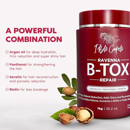 I Belli Capelli B-tox Hair Treatment Kit - 1kg Mask + Shampoo
