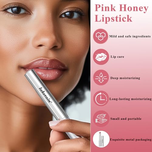 Honey Tinted Lip Balm with Vitamin E & Beeswax - 2 Pack