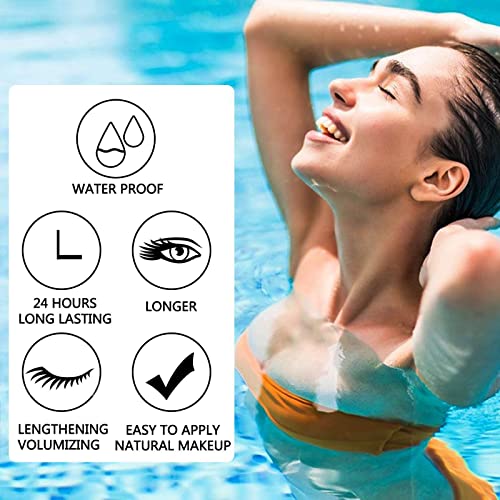 6 colored Mascara sets Gift mascara volume and length White Blue Purple Black Brown Pink Waterproof Natural Hypoallergenic Color Makeup Best Benefit Volumizing Lengthening Curling Defining Washable