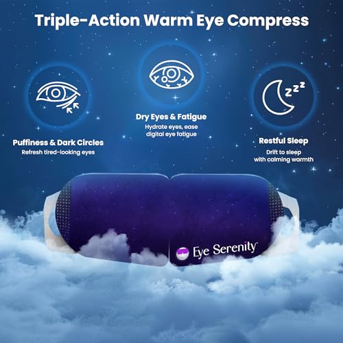 Heated Eye Mask for Dry Eyes & Stye Relief