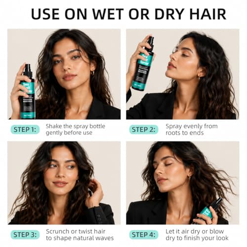 Sea Salt Spray for Hair Volume & Texture - 5 fl oz