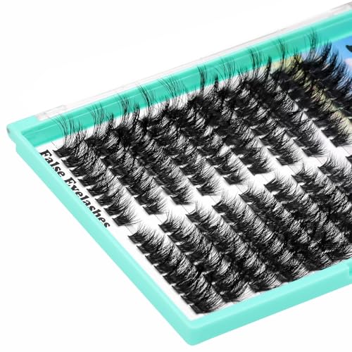 100D Cluster Lash Extensions Mixed 8-16mm Fluffy Volume